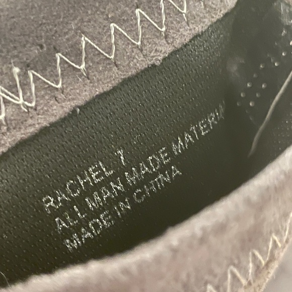 Catherine Malandrino Grey Suede Booties - Picture 6 of 7